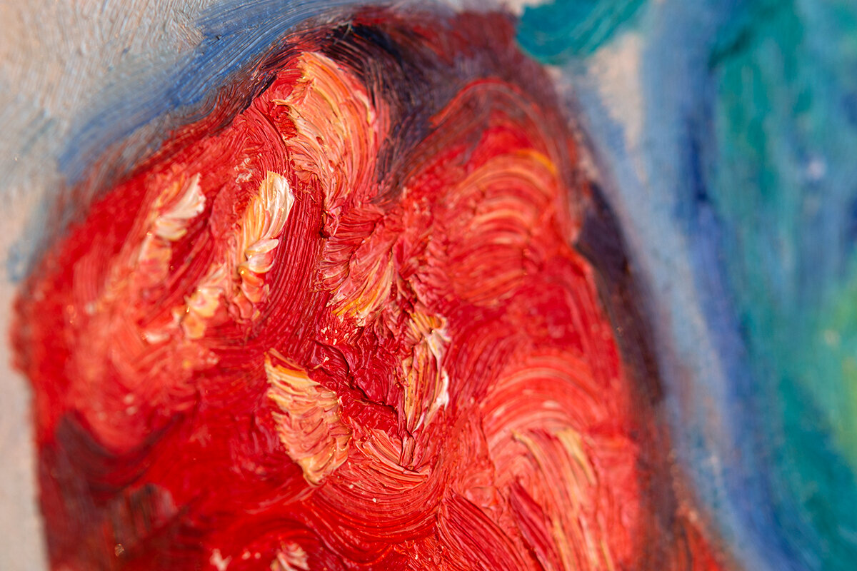 detail Still life with poppies and chrysanthemums Leo Gestel