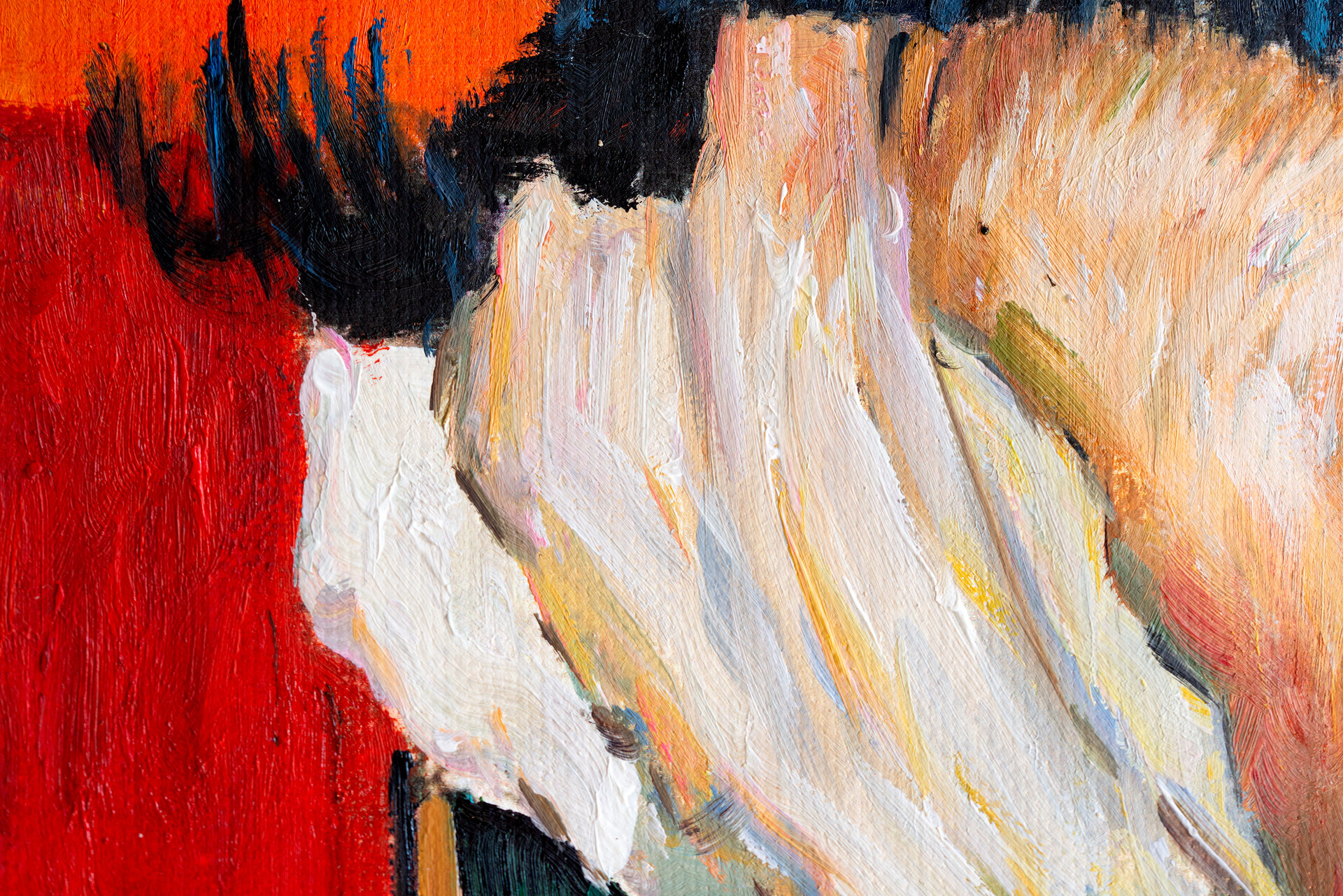 Self-Portrait with Bandaged Ear and Pipe Van Gogh reproduction detail