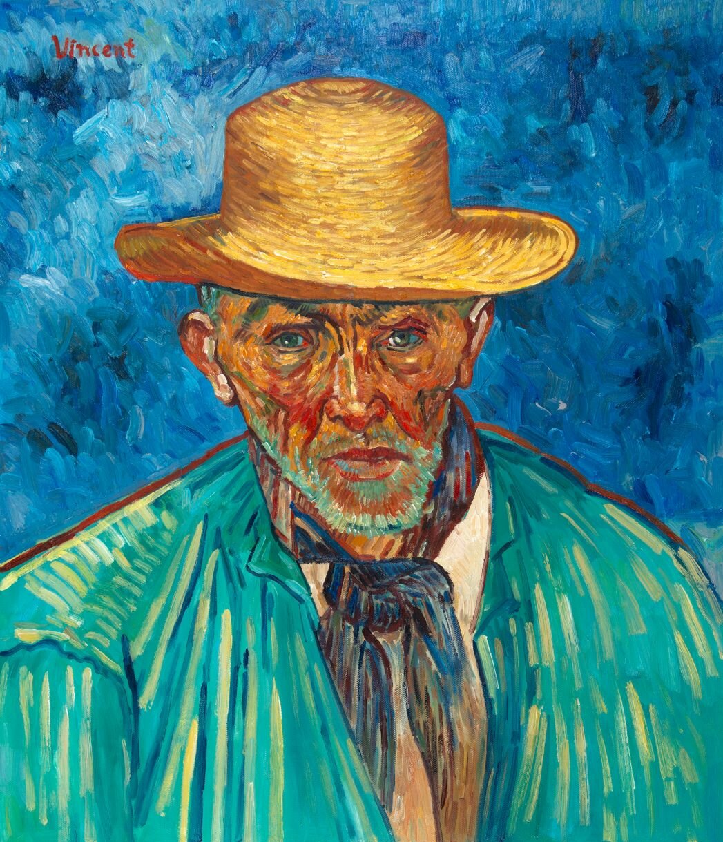 Portrait of a Peasant Van Gogh reproduction