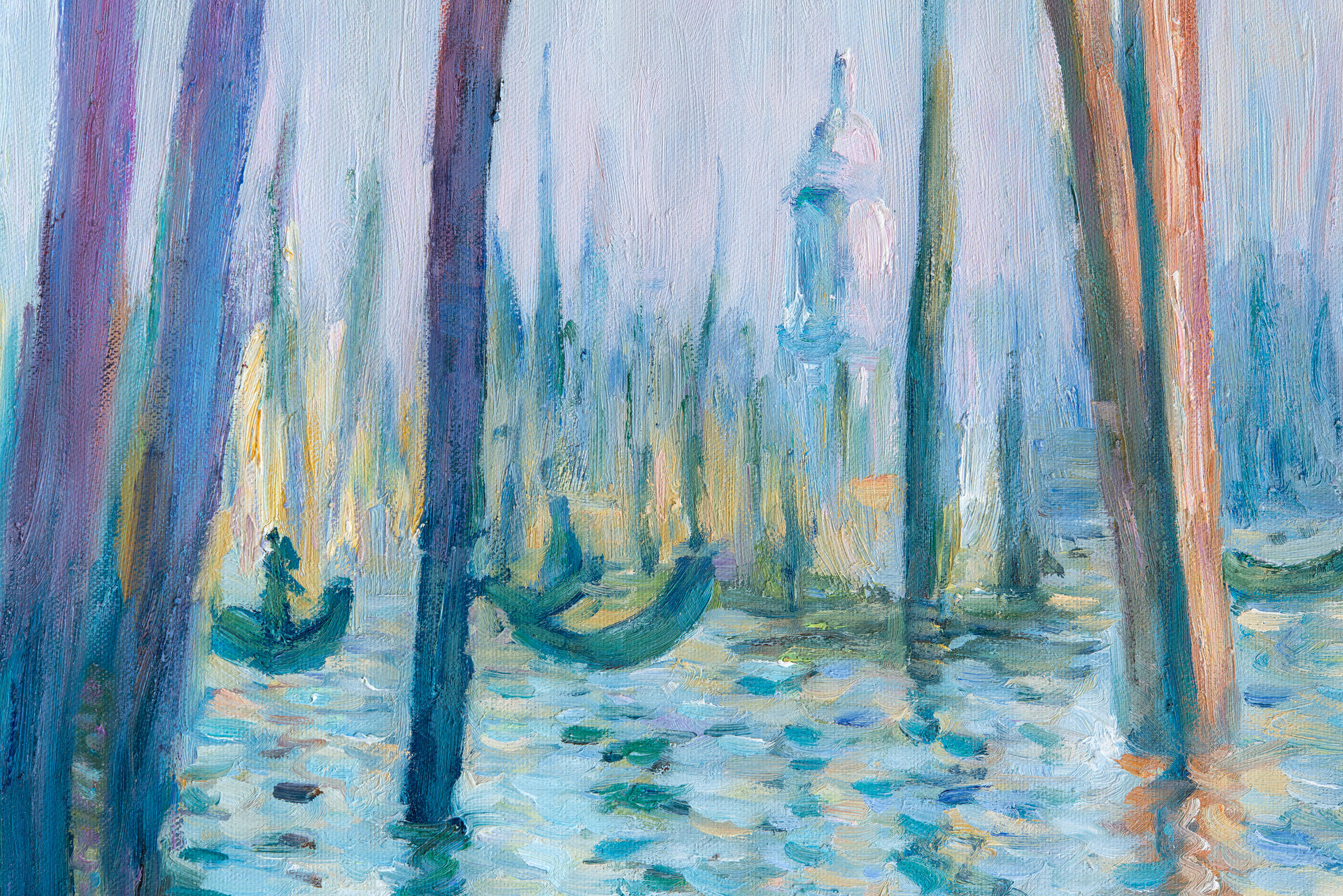 deatil Le Grand Canal Monet reproduction