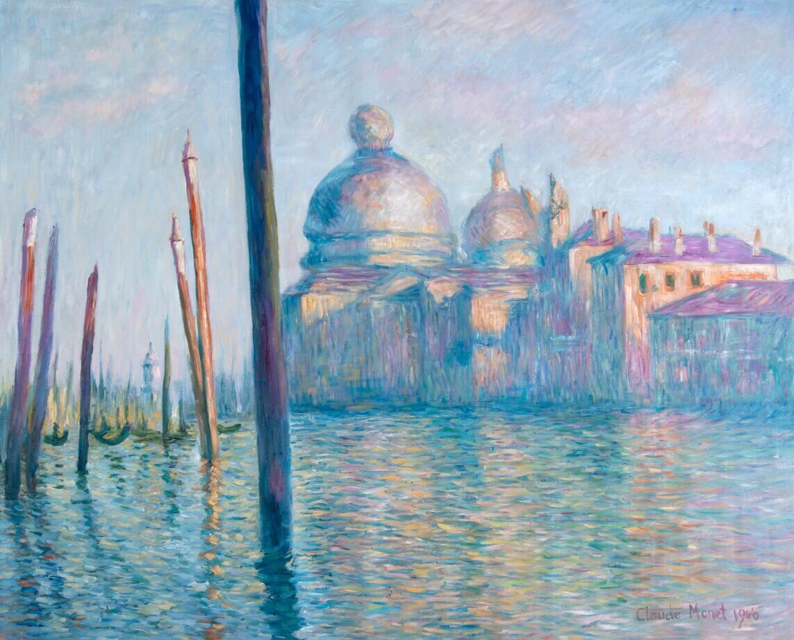 Le Grand Canal Monet reproduction