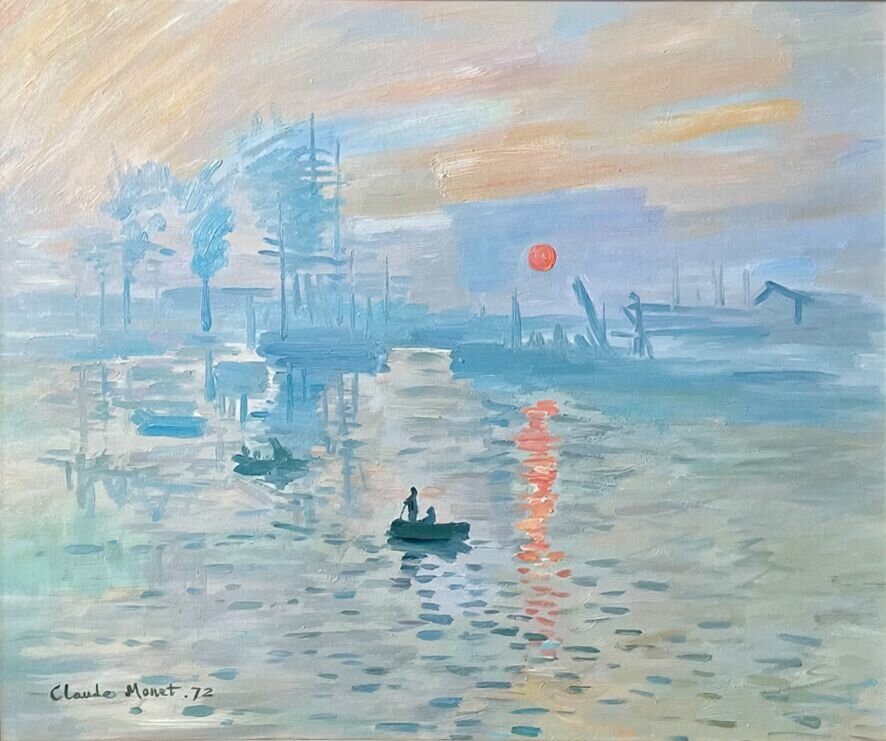 Impression, Sunrise Monet reproduction