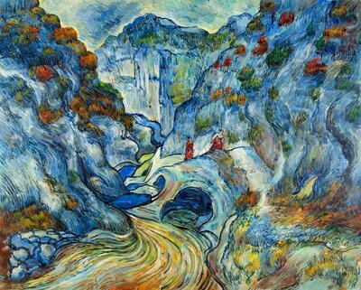 The Ravine Van Gogh reproduction