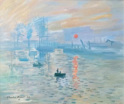 Impression, Sunrise Monet reproduction
