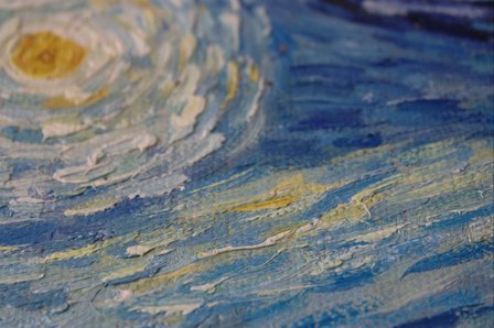 Starry Night Oil Painting Reproduction detail