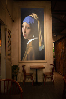 Girl with the Pearl Earring framed