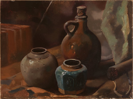 Still Life with Ginger Jar, original by Jo Vergeer