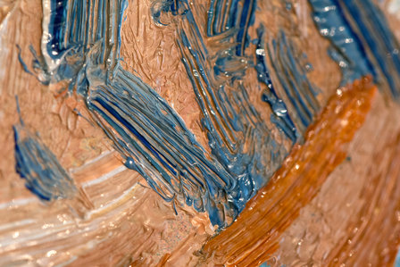 Sheaves of Wheat Van Gogh replica detail