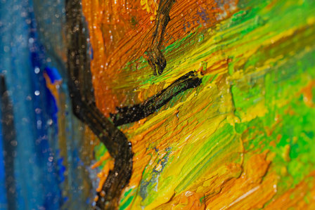 detail Les Alyscamps Van Gogh reproduction 