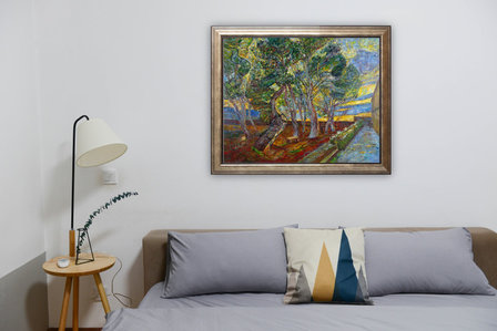 The Garden of the Asylum Van Gogh reproduction in interior