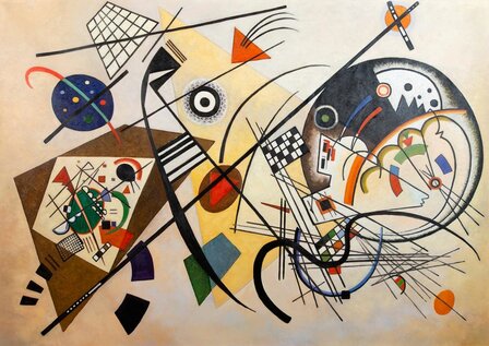 Transverse Line Wassily Kandinsky reproduction