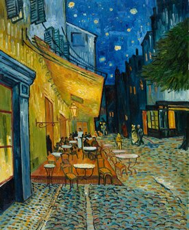 Cafe terrace au place du forum van gogh reproduction