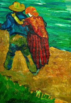 Two Lovers Van Gogh reproduction