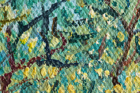 The White Orchard framed Van Gogh replica detail