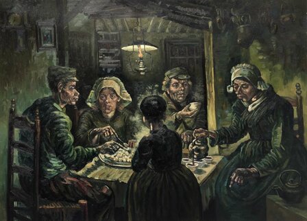 The Potato Eaters Van Gogh Reproduction