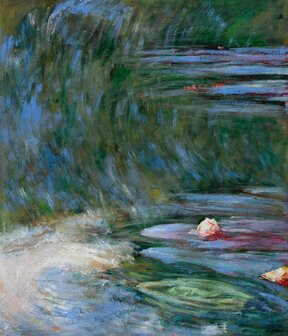 Water Lilies Paris, Monet reproduction middle