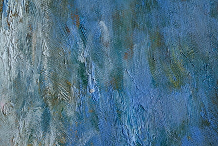 Water Lilies Paris, Monet reproduction detail