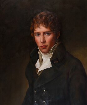 Portrait of Stanisław Mniszek by Fran&ccedil;ois Gerard reproduction