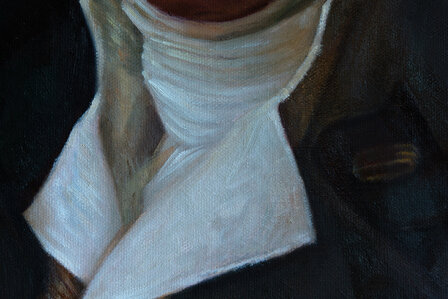 Portrait of Stanisław Mniszek by Fran&ccedil;ois Gerard reproduction detail