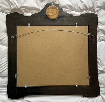 rear Blossoming Almond Tree Van Gogh framed reproduction