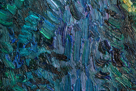 detail Undergrowth Van Gogh reproduction