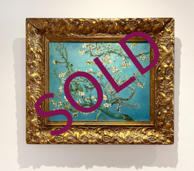 sold Blossoming Almond Tree framed Vincent van Gogh replica