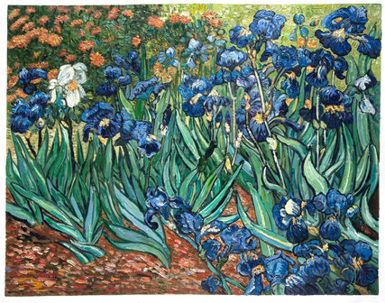 Irises Van Gogh reproduction