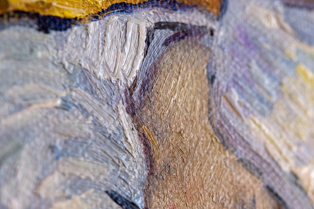 Noon Rest from Work Van Gogh Reproduction detail