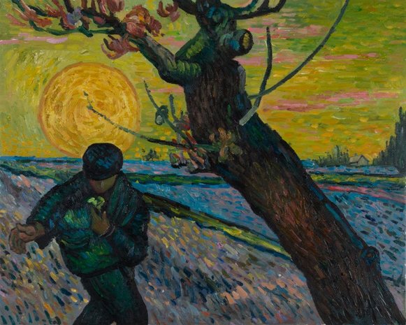 The Sower Van Gogh Museum Van Gogh reproduction