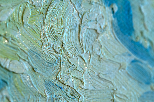 detail Wheat Field with Cypresses The Met Van Gogh 
