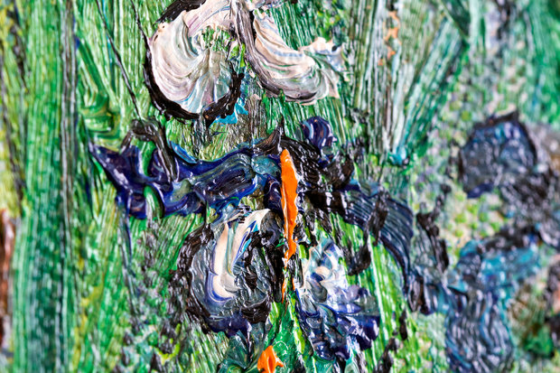detail Irises Van Gogh