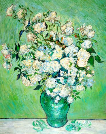 Roses van gogh reproduction