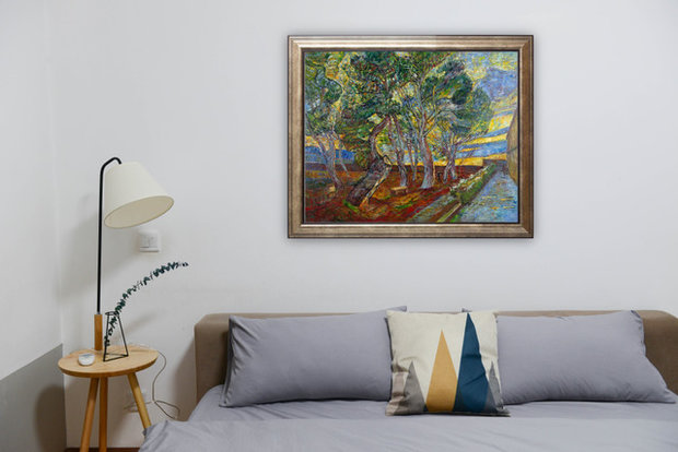 The Garden of the Asylum Van Gogh reproduction in interior