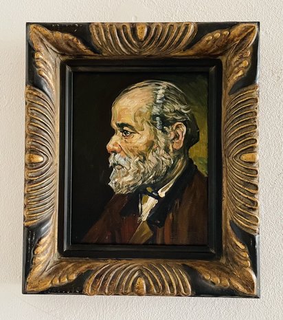 Framed Old Man with Beard Van Gogh reproduction