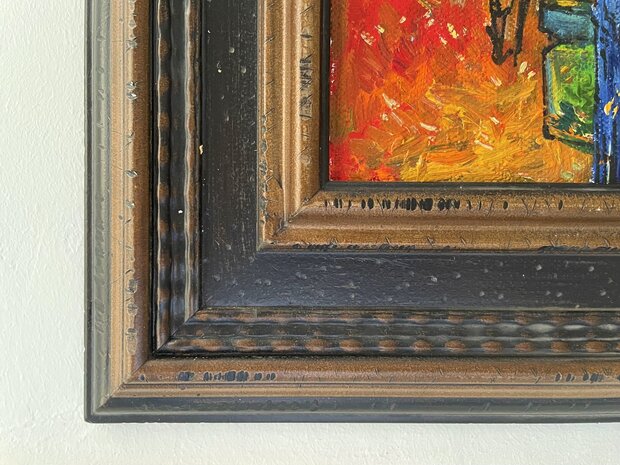 frame Falling Leaves Van Gogh reproduction