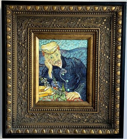 Portrait of Doctor Gachet framed Van Gogh reproduction