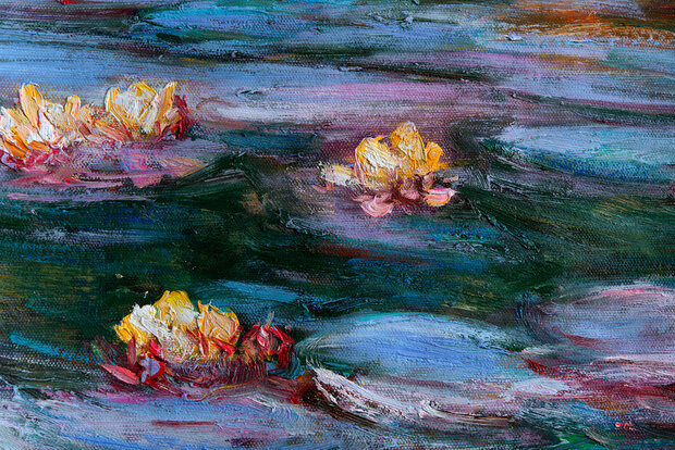 Water Lilies musee dorsay replica detail