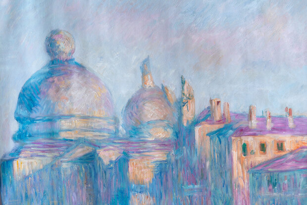 Le Grand Canal Monet replica detail