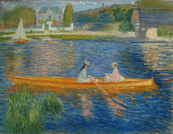 The Skiff Renoir reproduction