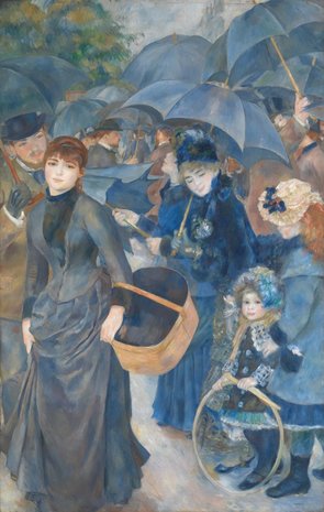 Umbrellas Renoir oil painting reproduction