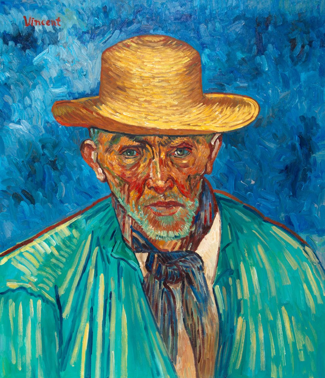 Portrait of a Peasant Van Gogh reproduction