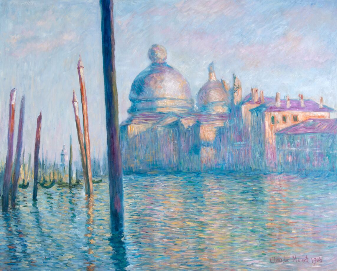 Le Grand Canal Monet reproduction
