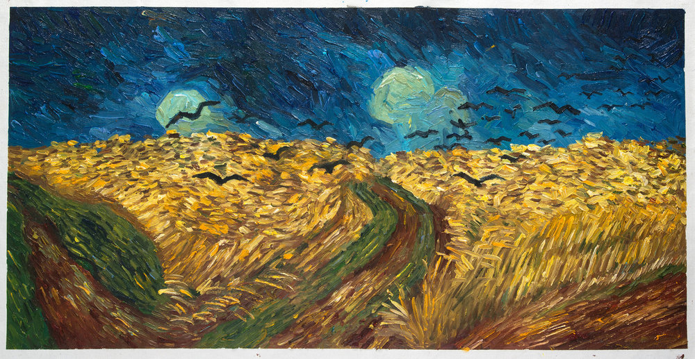 Van Gogh paintings made in AuverssurOise Van Gogh Studio Van Gogh paintings made in AuverssurOise Van Gogh Studio