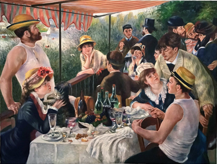 De Lunch Van De Roeiers