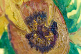15 sunflowers reproduction detail