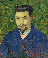 Portret van Dr. Felix Rey Van Gogh reproduction, 1889
